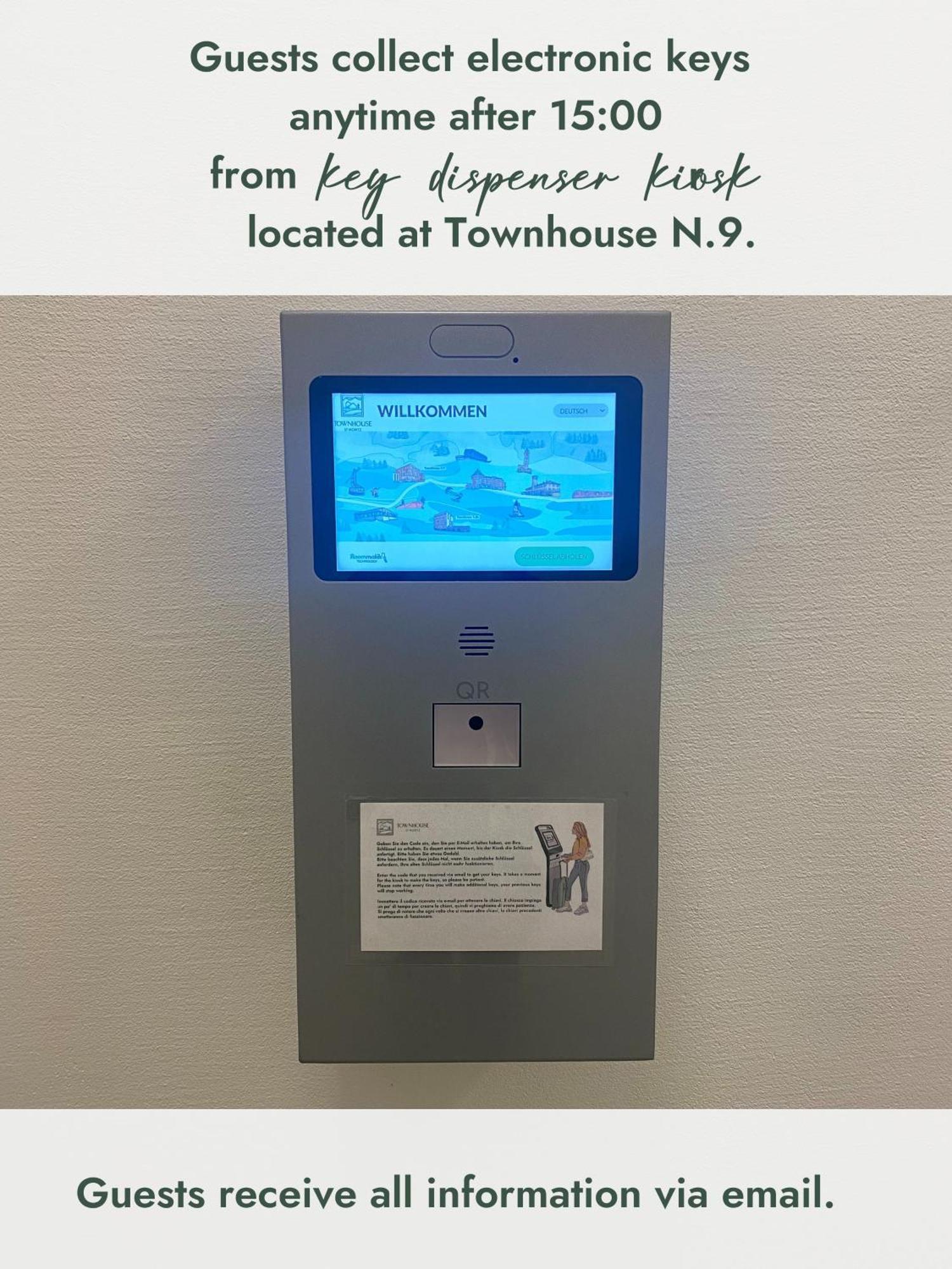 圣莫里茨Townhouse N26公寓 外观 照片
